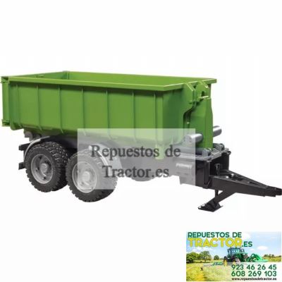 REMOLQUE VERDE BRUDER