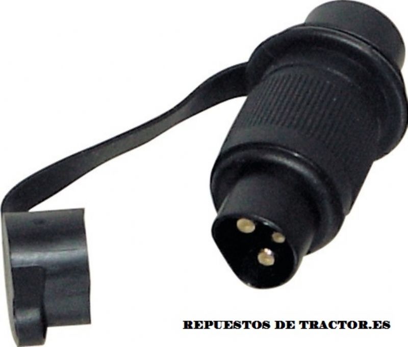 Enchufe 7 clavijas hembra metal alum jaeger