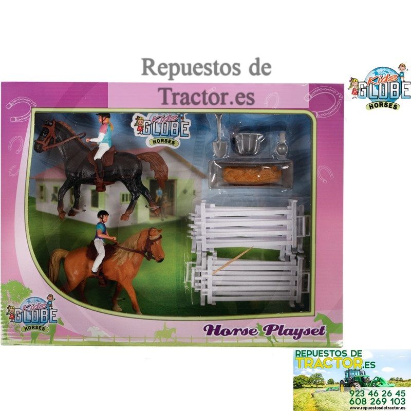 CABALLOS CON JINETES Y ACCESORIOS