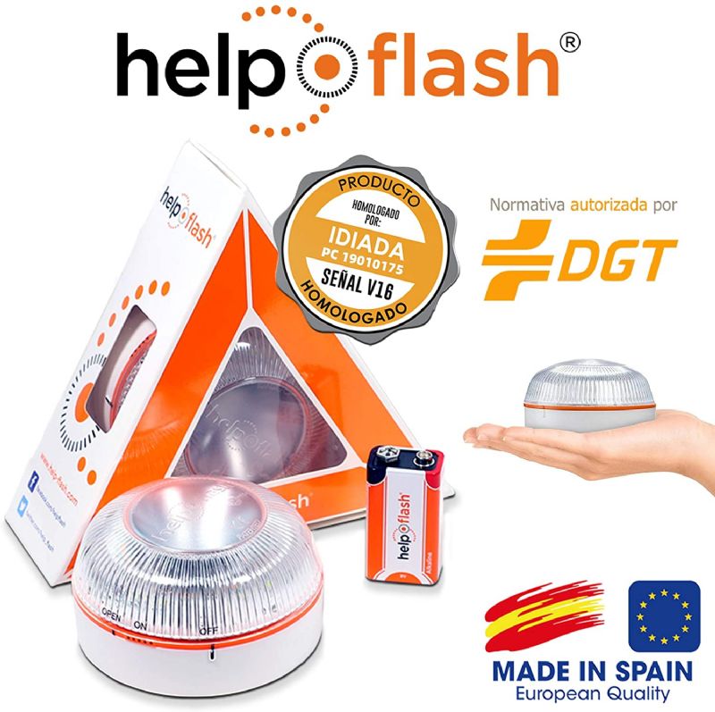 Luz Emergencia Usb Led Homologada Dgt V16 Baliza Señal Coche Carretera con  Ofertas en Carrefour