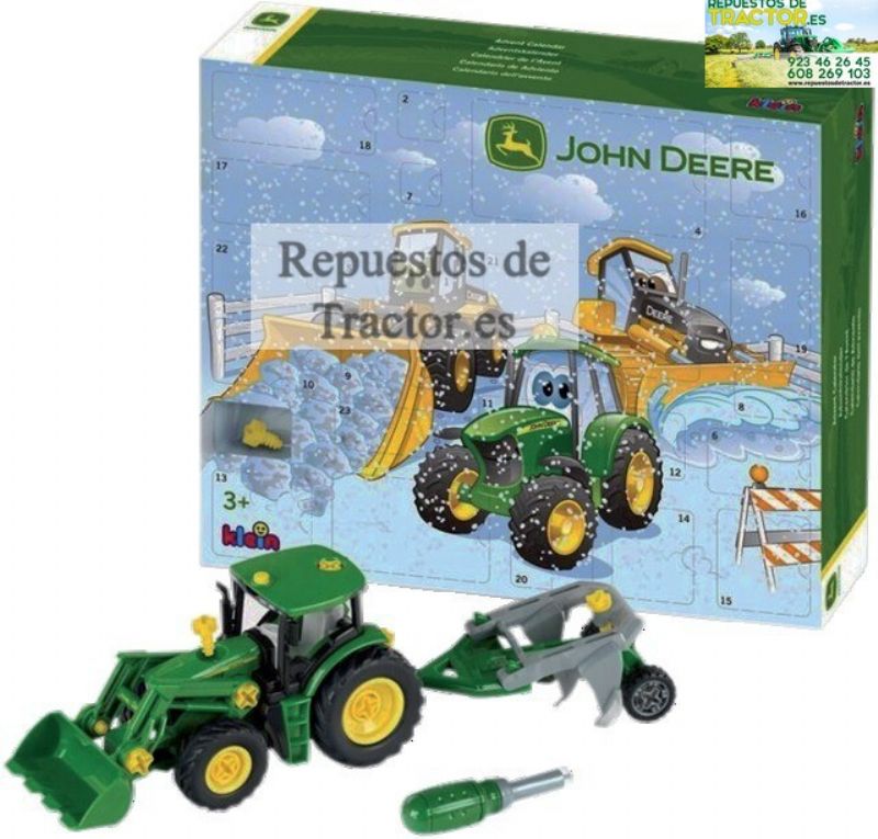 CALENDARIO ADVIENTO JOHN DEERE