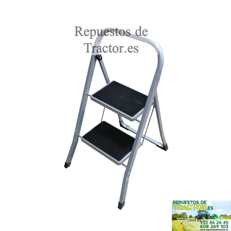 ESCALERILLA DE ACERO 2 PELDAÑOS