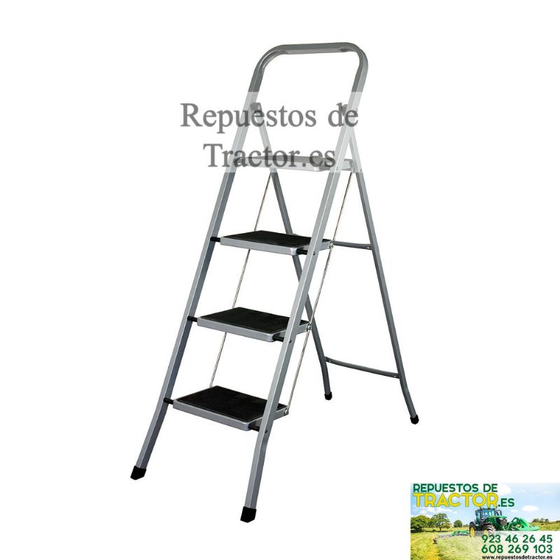 ESCALERILLA DE ACERO 4 PELDAÑOS