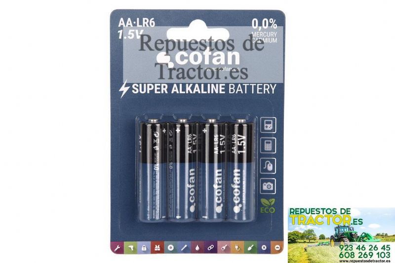 PILAS ALKALINAS LR03 AAA/1,5V