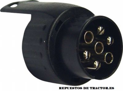 ADAPTADOR 7 CLAVIJAS MACHO 13 HEMBRA