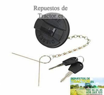 TAPON DE DEPOSITO CON LLAVE J.D.
