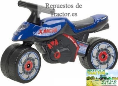 MOTO CORREPASILLOS XRACER AZUL