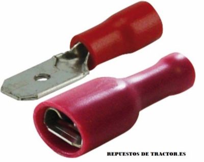 TERMINALES PLANOS SURTIDO AISLADO 4.8MM