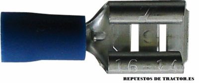 TERMINALES PLANOS HEMBRA 6.3MM