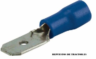 TERMINALES PLANOS MACHO 6.3MM