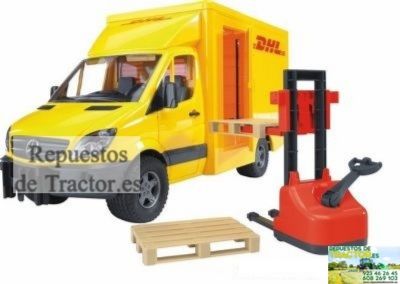 CAMION TRANSPORTE DHL
