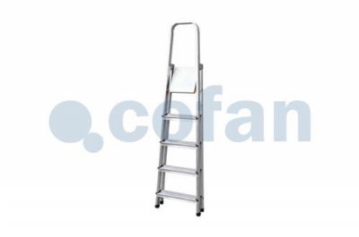 ESCALERA ALUMINIO 5 PELDAÑOS - foto 2