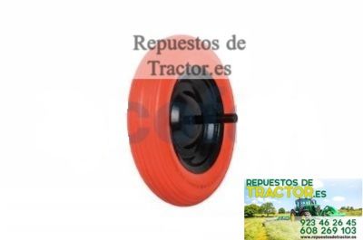 RUEDA CARRETILLA IMPINCHABLE C/VARILLAS