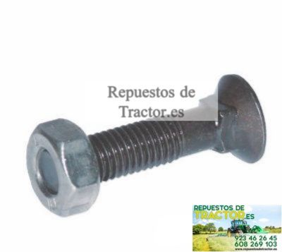 TORNILLO ARADO 10X50 CON TUERCA