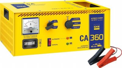 ABLY Cargador de batería de 10 amperios, 12 V y 24 V, cargador de goteo  automotriz para batería de automóvil, compensación de temperatura  totalmente