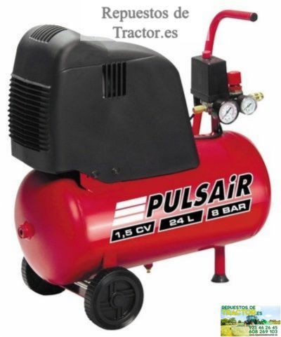 COMPRESOR DE AIRE PULSAIR 1,5 CV 24 L