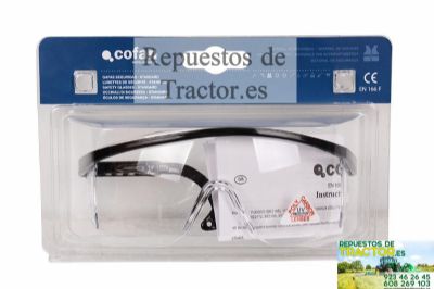 GAFAS DE SEGURIDAD TRANSPARENTES