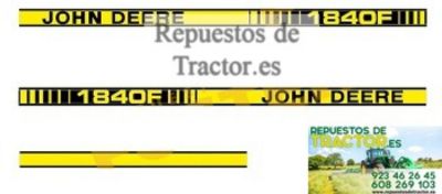JUEGO PEGATINAS J.D. 1840F