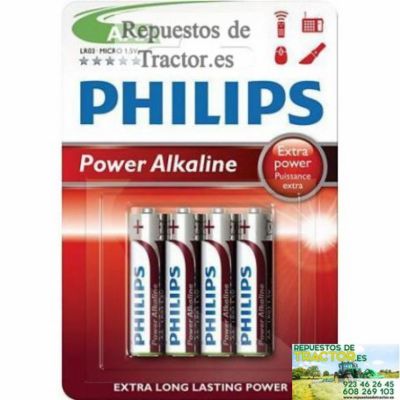 PILAS R03(AAA) ALCALINA