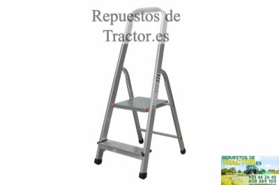 ESCALERA ALUMINIO 2 PELDAÑOS Y 0,41 MTS UTIL
