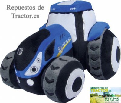 TRACTOR DE PELUCHE DE FIELTRO NEW HOLLAND