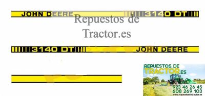 JUEGO PEGATINAS J.D. 3140DT