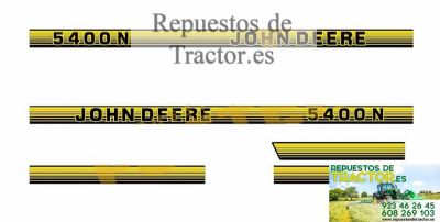 JUEGO PEGATINAS J.D. 5400N