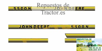 JUEGO PEGATINAS J.D. 5500N