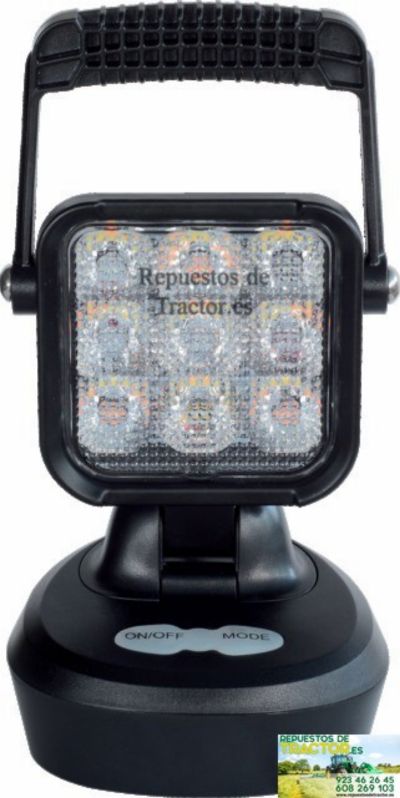 FARO LED CUADRADO DE BATERIA