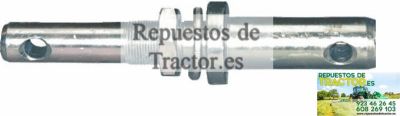 EJE DOBLE 22-28 ATORNILLADO