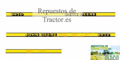 JUEGO PEGATINAS J.D. 6610