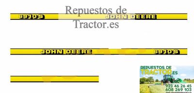 JUEGO PEGATINAS J.D. 6910S