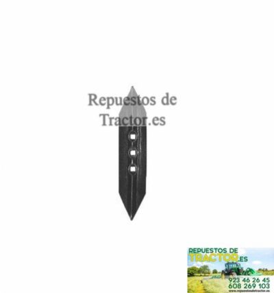 REJA 35-B 3 TALADROS 85X340X45MM