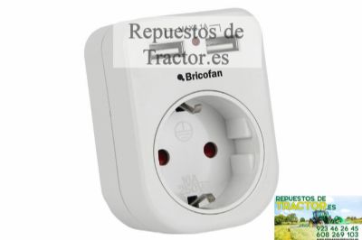 ADAPTADOR ENCHUFE+USB