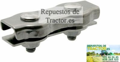 SUJETACABLES PLANA DOBLE D.03