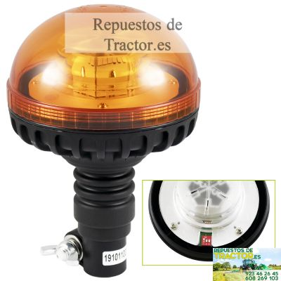 Rotativo led 12/24v (fijación tipo pincho)