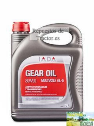 Aceite Gear Box 80W90 GL-4, IADA 5 L- 27,90€ -  Capacidad  5 Litros