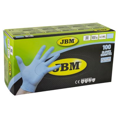 GUANTES AZUL NITRILO - foto 2