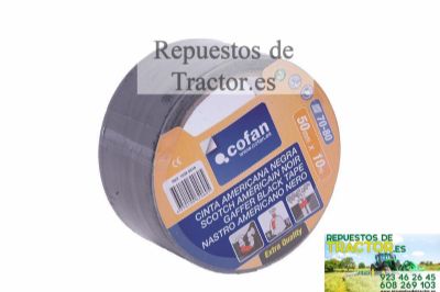 CINTA AMERICANA NEGRA 50MTS