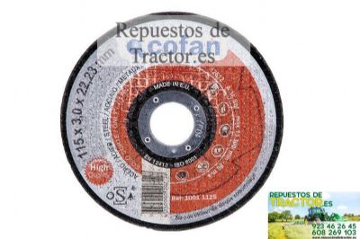 DISCO CORTE METAL 230X3,0X22,23
