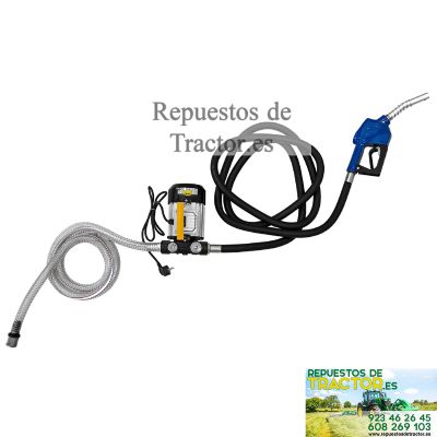 BOMBA TRASVASE DIESEL CON PISTOLA
