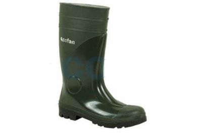 Bota de Agua con Puntera y Plantilla de Acero (Verde)