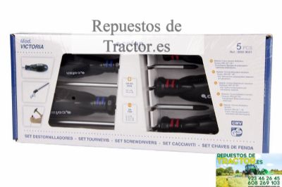 SET DESTORNILLADORES 5PCS TORX
