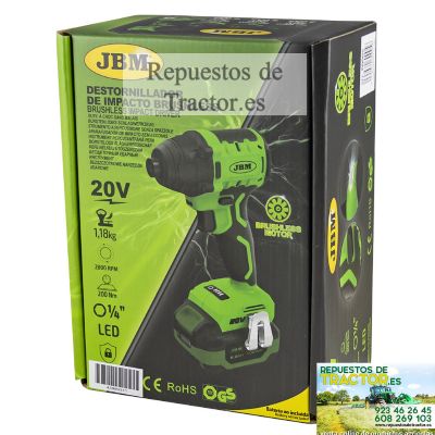 DESTORNILLADOR DE IMPACTO JBM - foto 4