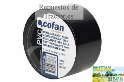 CINTA ASILANTE NEGRA 50MMX33
