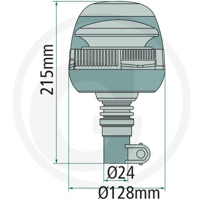 ROTATIVO DESTELLOS LED - foto 2