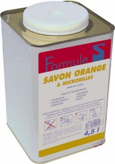 JABN GEL OLOR NARANJA CON MICROBILAS 4,5L.