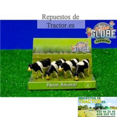 SET CON 4 VACAS DE JUGUETE