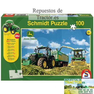 PUZZLE JOHN DEERE CON TRACTOR