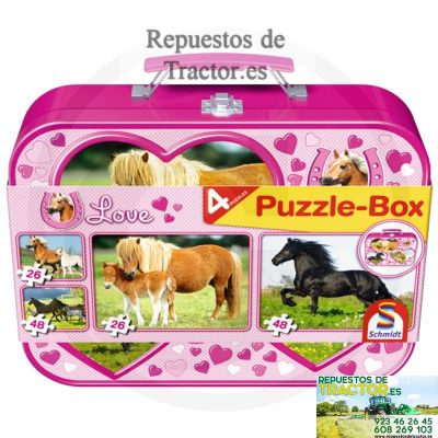 PUZZLE-BOX DE CABALLOS